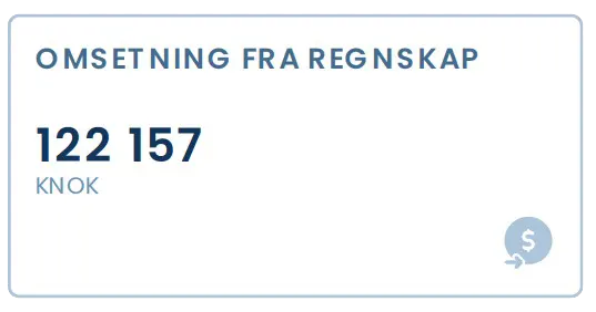 Et kort som promoterer bærekraft og miljø med ordene omständig.